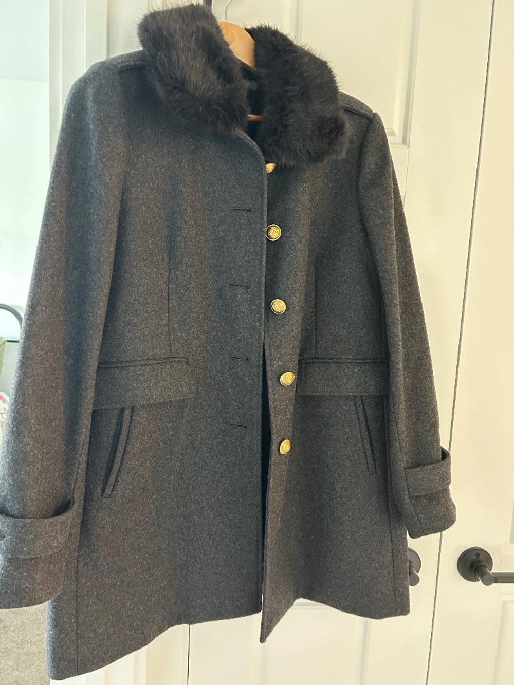 J. Crew Italian wool coat